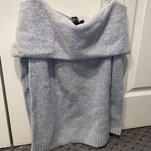 Off shoulder sweater